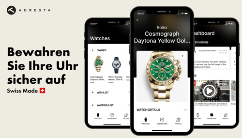 Schweizer Startup Adresta startet globale Uhren-App für Android und iOS